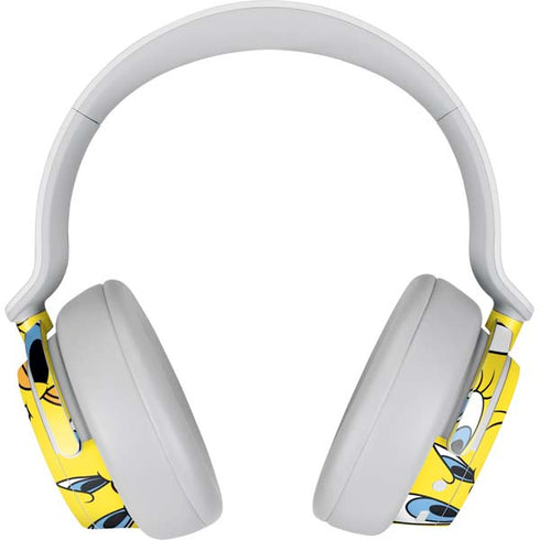 Looney Tunes Tweety Bird Super Sized Pattern Surface Headphones Skin